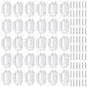 30PCS BE1-2 Electrical Outlet Box Extenders with 60 Screws, 1-Gang Box Extender, Single Gang Box Extender 1 Gang Power Switch Receptacles Accessories