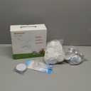 Button Maker Machine 58mm, Professional Badge Making Kit with 50 Parts, No Installation DIY Badge Maker, Pin Press Machine, Kids Craft Kit for Crafts, Schools (white)