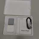 AGPTEK A02 MP3 Player with Bluetooth 5.3, 1.8 inch Screen Portable Music Player with Speaker, FM Radio, Voice Recorder, Supports Expanded Up to 128GB(White, 32GB)