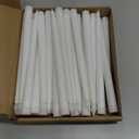 Treela 36 Pieces Flameless Taper Candles 11 Inch Flickering Faux LED Battery Operated Electric Fake Candles for Christmas Halloween Birthday Wedding Party Supplies(Ivory)