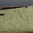 MAXYOYO Kids Bean Bag Chair, Bean Bag Couch with Handle, Comfy Toddler Chair for Boys and Girls, Accent Sofa Chair with Pocket for Gaming Reading Relaxing, Green