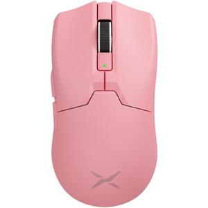DeLUX M800 Ultra Wireless Gaming Mouse, Nordic 52840 MCU, PAW3395 26000DPI, 1000Hz Polling Rate, Tri-Mode Connection, 55g Lightweight, 120 Hours Endurance (600mAh-Pink)