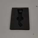 FERYES Angled Head Long Handled Toenail Clipper for Seniors - Large Wide Jaw Nail Clipper with Catcher for Thick Nails - Easier Trimming, Ergonomic Design (Black)