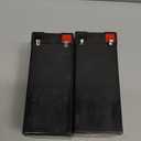 12 Volt 7ah Rechargeable Sealed Lead Acid Battery 2 Pack (F1 Terminals)