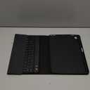 OYEEICE for iPad 9th Generation Case with Keyboard 10.2'' - 7 Color Backlit Wireless Keyboard Cover with Pencil Holder for iPad 9th/8th/7th Gen 10.2 inch, iPad Air 3rd Gen & iPad Pro 10.5" - Black (Classic Style A)