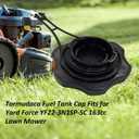 Fuel Tank Cap Compatible with Toro 22 inch Recycler Lawn Mower Gas Cap,Craftsman Lawnmower Gas Cap,Yard Force YF22-3N1SP-SC 163cc Parts