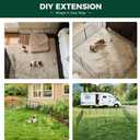 FXW MiniPaws Unleashed Dog Playpen, Expandable & Portable Design for Yard, RV Camping and Indoor Use, for Puppies and Small Dogs, 24-inch 8 Panels