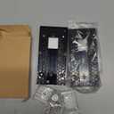 No-Drill Adhesive Doorbell Mount Compatible with Ring Video Doorbell 4 /Battery Doorbell Plus/Pro, Door Mounting Holder Bracket Accessories for Apartments Office Houses (2 Pack)