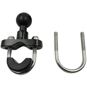 U-Bolts 1 Sets Motorcycle Handlebar U Bolt Mount Base Kit Accessories 2.4cm Ball Clamp Bracket for Pipes Trailers