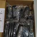 Ravinte 40 Pack Solid 3 Inch Center to Center Slim Square Bar Drawer Handles Kitchen Cabinet Handles Black Drawer Pulls Kitchen Cabinet Hardware Kitchen Handles Matte Black Cabinet Pulls