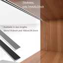 5 Pack LED Aluminum Channel Profile Under Cabinet Ultra Thin, 19.6inch