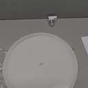 E26 to E26 Screw-in LED Ceiling Light 12 Inch White Flush Mount Light Fixture with Memory Function for Basement Garage Shop 3 Color Changing White Light 48W (Warm/White/Daylight)