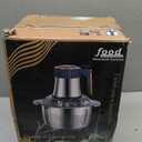Food Processor,5-Speed Electric Food Chopper,Meat Grinder 5L(20Cups) with Two 6-Blade Sets,500W Powerful Vegetable Chopper Used for Dough Mixing,Meat, Nuts, Fruits, Garlic and Vegetables