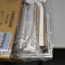 3 in 1 Portable Crib, Folding Bedside Crib Side Bed Rail Guard, Breathable Visual Mesh Window Cot Side Baby Bed, Infant/Baby Boy/Baby Girl, Gray