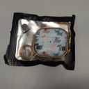 Maxjoy for AirPods 3 Case with Lock, Cute AirPod 3 Case Lock Protective Hard AirPod 3rd Generation Cover for Women Men with Keychain Clip for AirPods 3rd Generation Cover 2021, Dog (Blue + Green)