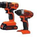 Black & Decker 20V MAX Drill/Driver Impact