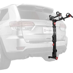 Allen Sports Premier Locking Quick Release 2-Bike Carrier for 2 in. & 1 4 in. Hitch, Model QR525 , Black