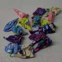 Janmercy 16 Pcs Thumb Sucking Stop for Kids Chewy Gloves Stop Breathable Thumb Guard for Nail Biting Gloves Cute Finger Sucking Stopper for Kids, 8 Style, 2 Finger(3-6 Years)