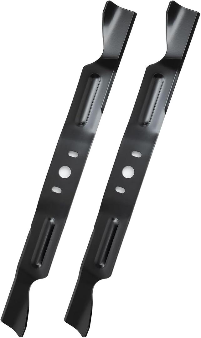 Keycci 581043901 Mulching Mower Blades Compatible with Hu sqvarna YTH224T YT46LS TS246 YTH224TFI TS346 Lawn Tractors, Gator Blades for Hu sqvarna 46 inch Deck, 2 Pack