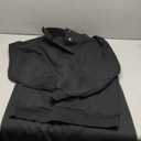 Aleumdr Womens 2 Piece Outfits Fleece Sweatsuit Lounge Set Snap Button Long Sleeve Sweatshirt with Wide Leg Sweatpants, Medium