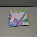 GOOTUCH Womens Summer Tops Tie Dye Short Sleeve Shirt V Neck T Shirts Casual Loose fit Blouses (S)