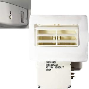 242303001 Air Damper Control Assembly Refrigerator Damper Assembly Compatible with Frigidaire Crosley White Replaces 242303001AP5788340, PS8746718, EAP8746718, 3016452 Fits DFH, FFE, FFH, FFS, LFS