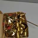 6pcs Gold Candle Holders, Candlestick Holders Taper Candle Holders for Pillar Candles Sticks Holder Decor Halloween Christmas Decorations Candle Candelabros para Centros de Mesa (Gold)