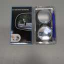 Blind Spot Mirror, 2" Round HD Glass Frameless Convex Rear View Mirrors Exterior Accessories with Wide Angle Adjustable Stick for Car SUV and Trucks, Pack of 2