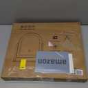 ROLOVE Lighted Makeup Mirror with 3-Color Dimmable Lighting, with Removable 10x Magnifier, Smart Touch Control, 360 Rotation, 15" x 13" Hollywood Vanity Mirror for Tabletop Desk (Gold)