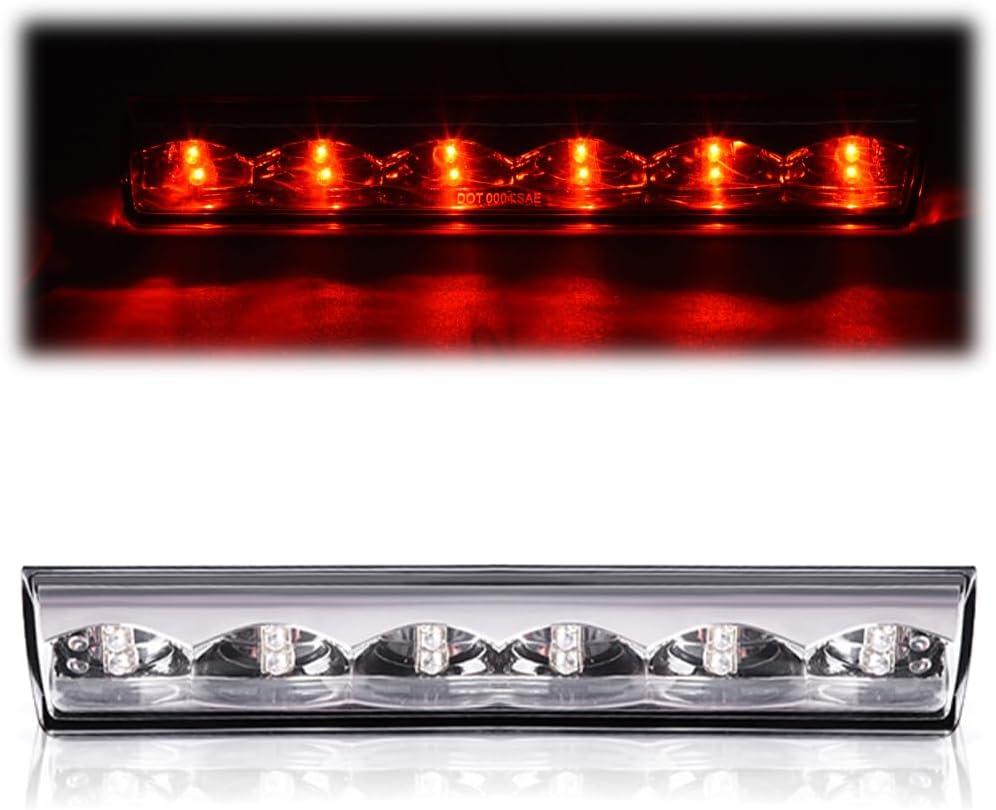 CHEDA Third 3D Brake Lights, Compatible with Red Lens Clear Housing, Chrome Lens Clear Housing LED Bar Tail Cargo Lamp, AT-LED-36R (Leer/ARE/Jason/Astro)