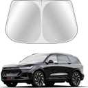Custom Fit Windshield Sun Shade for Lincoln Nautilus 2024-2025 - Full Coverage, 210T Reflective Fabric, Double-Layer Design - Blocks 99% UV Rays, Keeps Car Cool, Easy to Install and Store