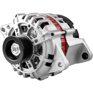 SCITOO Alternator Fits for Chevrolet for Aveo 1.6L 2004-2008, for Aveo5 1.6L 06-08,for Pontiac for Wave 1.6L 05-08,for Suzuki for Swift+ 1.6L 04-200812V 85 Amp CW 6-Groove Pulley 8483 ADR0337
