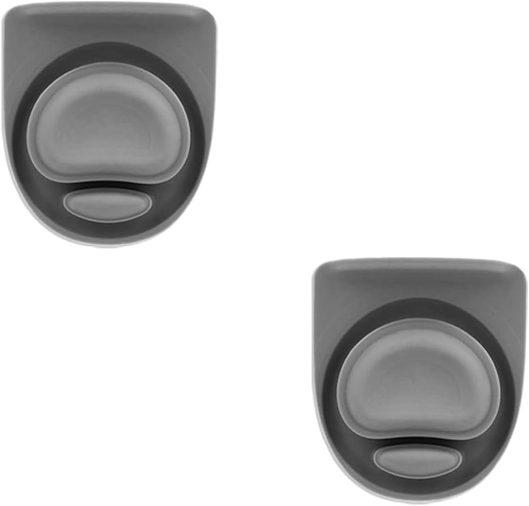 2 Pcs Leak-Proof Replacement Stopper Compatible with Owala FreeSip, Rubber Seal Replacement for Owala 19oz 24oz 32oz 40oz Bottle Mouth Cap(Grey), Pack of 3