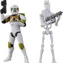 STAR WARS The Black Series Clone Commando (Urban Fighter) & B1 Battle Droid (Training), Battlefront II 6 Inch Action Figures