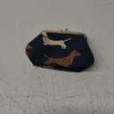 Signare Tapestry Double Pocket Change Pouch Kiss lock Coin Purse for Women