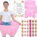 Soulchen 34 Pcs Baby Shower Games Bridal Shower Games Funny Activities with Bears Included Funniest Game for Women or Men How Many Plushies Can You Catch in Your Diaper (Pink)