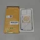 Miracase Magnetic for iPhone 14 Pro Max Case 6.7 inch, (Compatible with MagSafe) Upgrade Full-Body Clear Phone Bumper Case with Built-in 9H Tempered Glass Screen Protector, Magnetic Clear