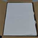 GSSUSA Large Paper Gift Bags 16x6x12'' 25Pcs White Paper Bags with Handles, Shopping Bag for Small Business, Sturdy Kraft Paper, for Boutique, Party Favor Bag, Valentine's Day Craft