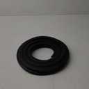 U-Shape Edge Banding - Fits 1/2" Edge, Rubber Trim for Sharp/Rough Surfaces, Veneer, Sheet Metal, Tables, Cars, Trucks, Boats & More - 20FT (Black)