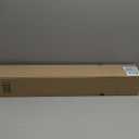 Manhattan Comfort William Series Vinyl Texture4d and Paintable Design Large Wallpaper Roll, 21" W x 33' L, White