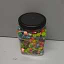 Gourmet Rainbow Colored Popcorn by It's Delish, 16 Oz Jumbo Container | Bulk Colorful Popcorn Snack - Fruity Flavored Air Popped Corn Fun Confetti | Birthday Party, Events Gluten Free, Vegan, Kosher, Best By: 17/JUN/27