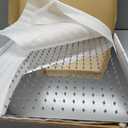 Rain Shower head, High Flow Stainless Steel Square Rainfall ShowerHead, Waterfall Bath Shower Body Covering, Ceiling or Wall Mount (16" Chrome Finish)