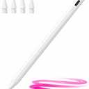 MB LuxTouch Stylus Pen 2nd Generation for 2026 iPad Pro, Magnetic Pencil with Palm Rejection, Tilt Sensitivity, High Precision Rechargeable Pen for Drawing, Writing, Note-Taking