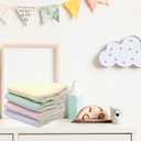 Baby Feeding Arm Pillow,Soft Cotton Bottle Nursing Arm Pillows for Newborn,Multifunctional Expandable,Portable and Washable,Ergonomic Nursing Essentials for Travel or Outdoor Use (Blue)