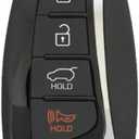 Replacement Key Fob Compatible with 2013-2018 Santa Fe Sport 4 Button FCC SY5DMFNA04 Part Number 95440-4Z200