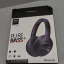 FM Radio Over Ear Headphones, Micro SD Card 30 Hrs Playtime Wireless and Wired Headphones with Deep Bass, Foldable Lightweight Headset with Built-in Microphone for Travel, Home Office