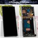 OLED for Samsung Note 20 Ultra 4g Screen Replacement for Samsung Galaxy Note 20 Ultra 5g LCD Screen Kits SM-N986U for SM-N985F/DS Screen Digitizer Repair Touch Display Assembly with Frame Black