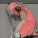 Yeqivo Cute Long Raccoon Plush Toy, Soft Hugging Plush Pillow, Kids Raccoon Plush for Girlfriend (Pink, 19.68Inch/50cm)