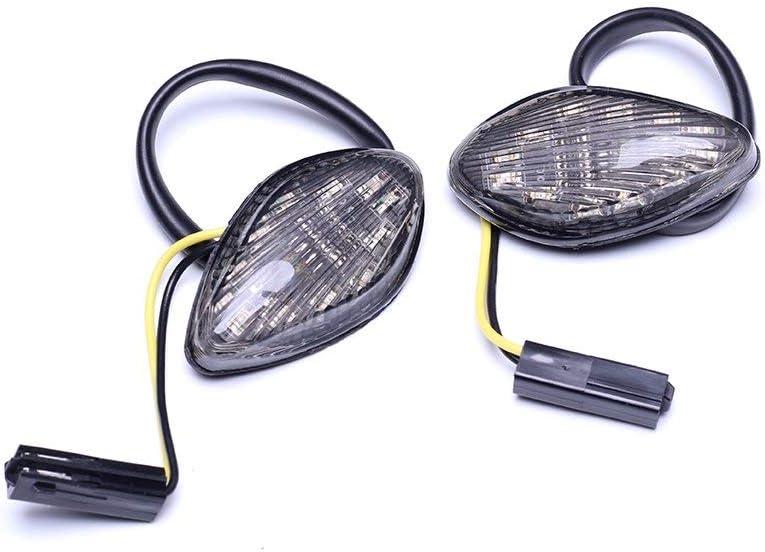 VOFONO Turn Signal Compatible with for Honda Grom 2013-2019 Front Amber Flush 12 LED Turn Signals Blinkers Pack of 2