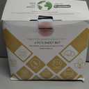 Sheet Set, 100% Extra Long Staple Giza Cotton Sateen Weave,King Size,Light Blue